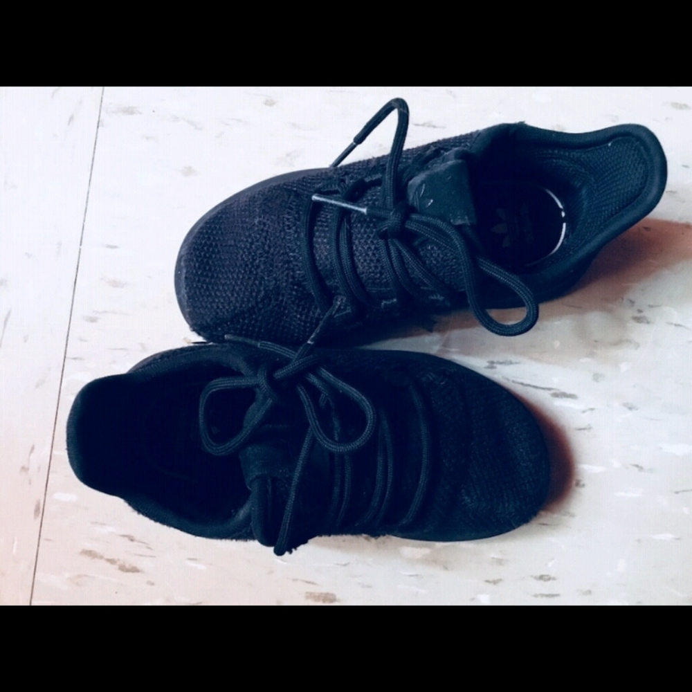 Black Adidas tubular
